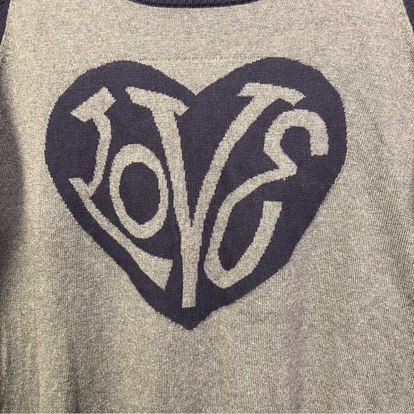 Torrid Olive and Black LOVE Knit Top Sweater - Picture 3 of 10